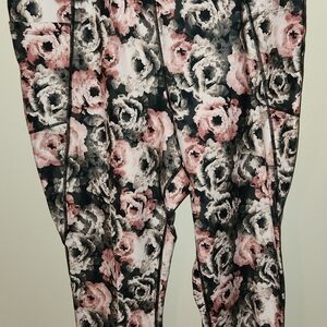 Floral Print Leggings